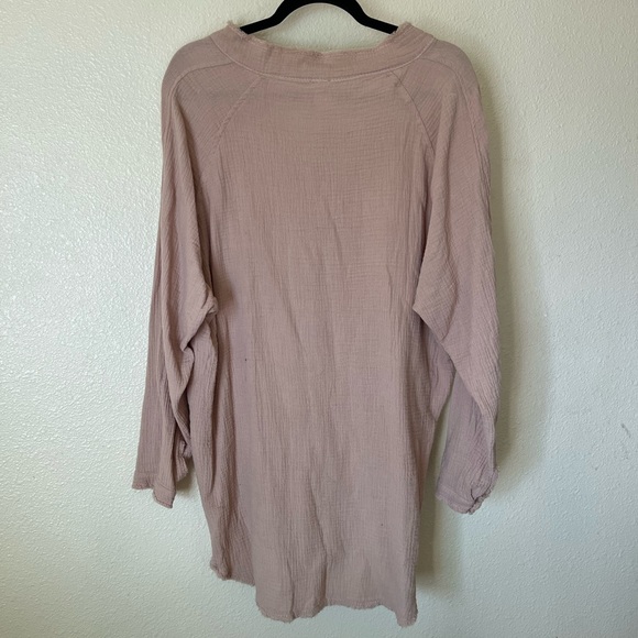 NWT Beige Shirt Dress - Picture 2 of 2